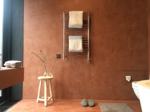 Декоративная штукатурка Wall 2 Floor исполнение стены-полы MARMORINO FLOOR, PRATTA